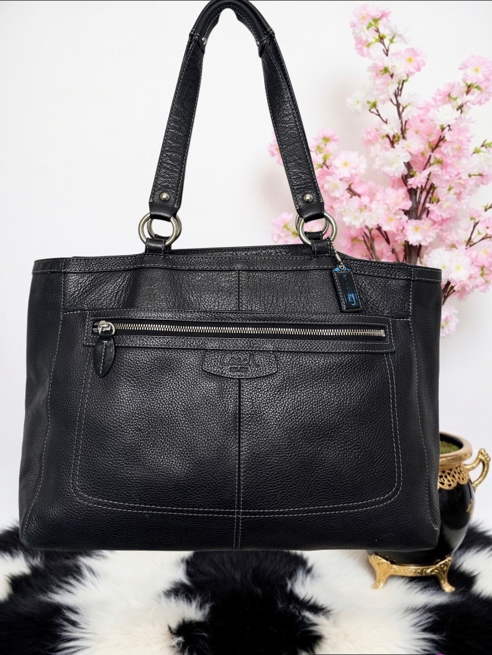 COACH PENELOPE-SHOPPER TOTE